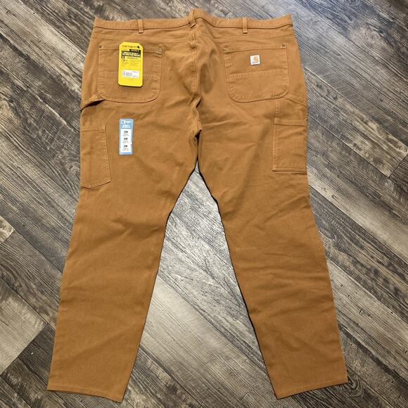 Carhartt Rugged Flex Relaxed Fit Twill Double Knee Front Work Pant Sz 26W womens - Picture 1 of 5